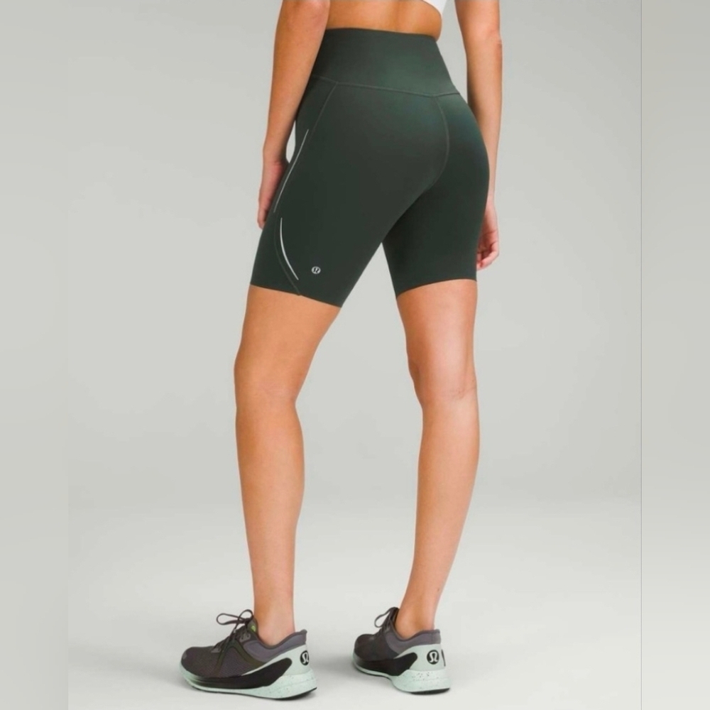 Lululemon Base Pace High Rise Reflective Short 8” Size 4